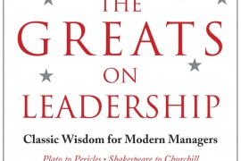 Picture of the Greats on Leadership book 